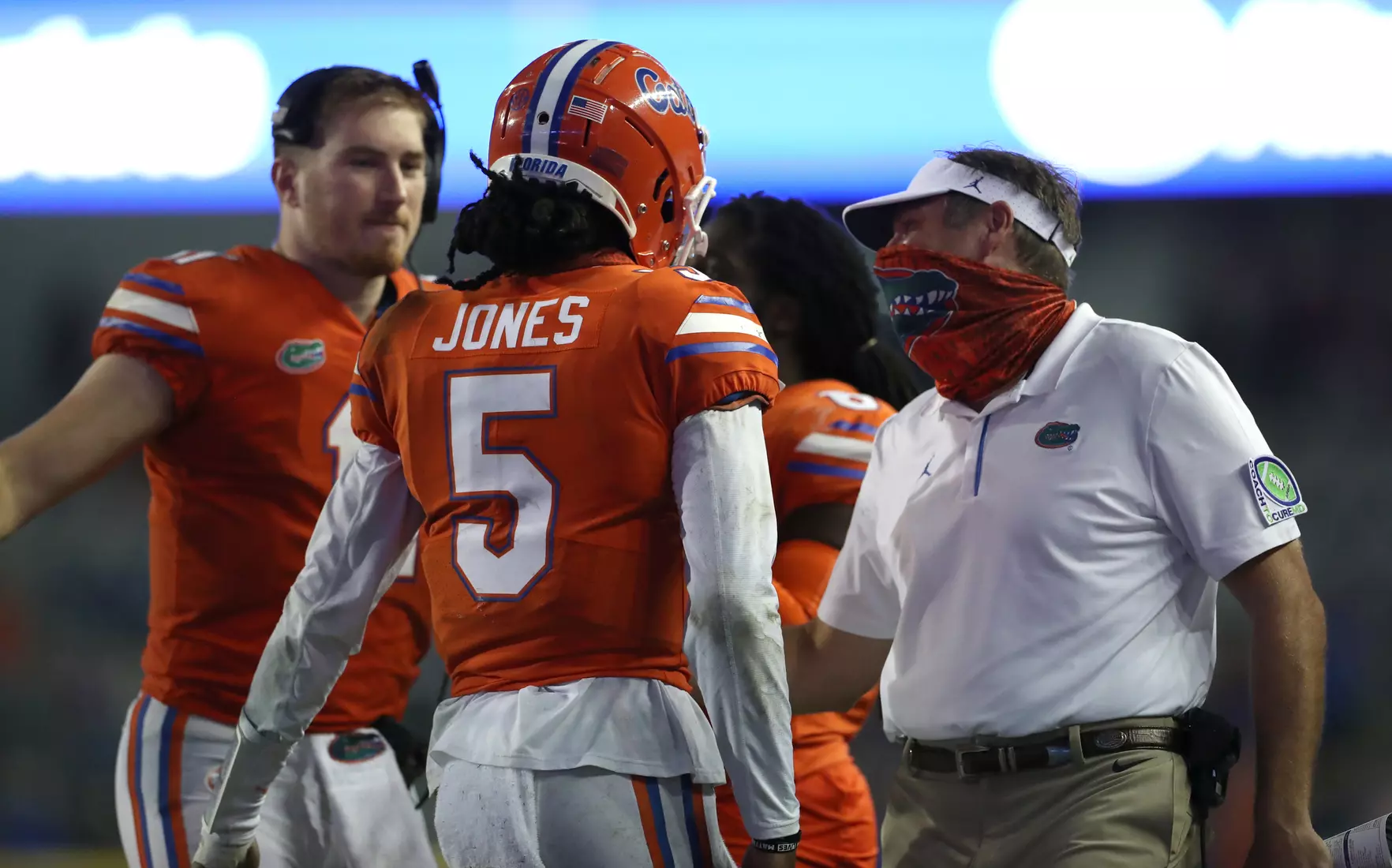 Scenes from the Gators' 63-35 win against the Razorbacks at Ben Hill Griffin Stadium