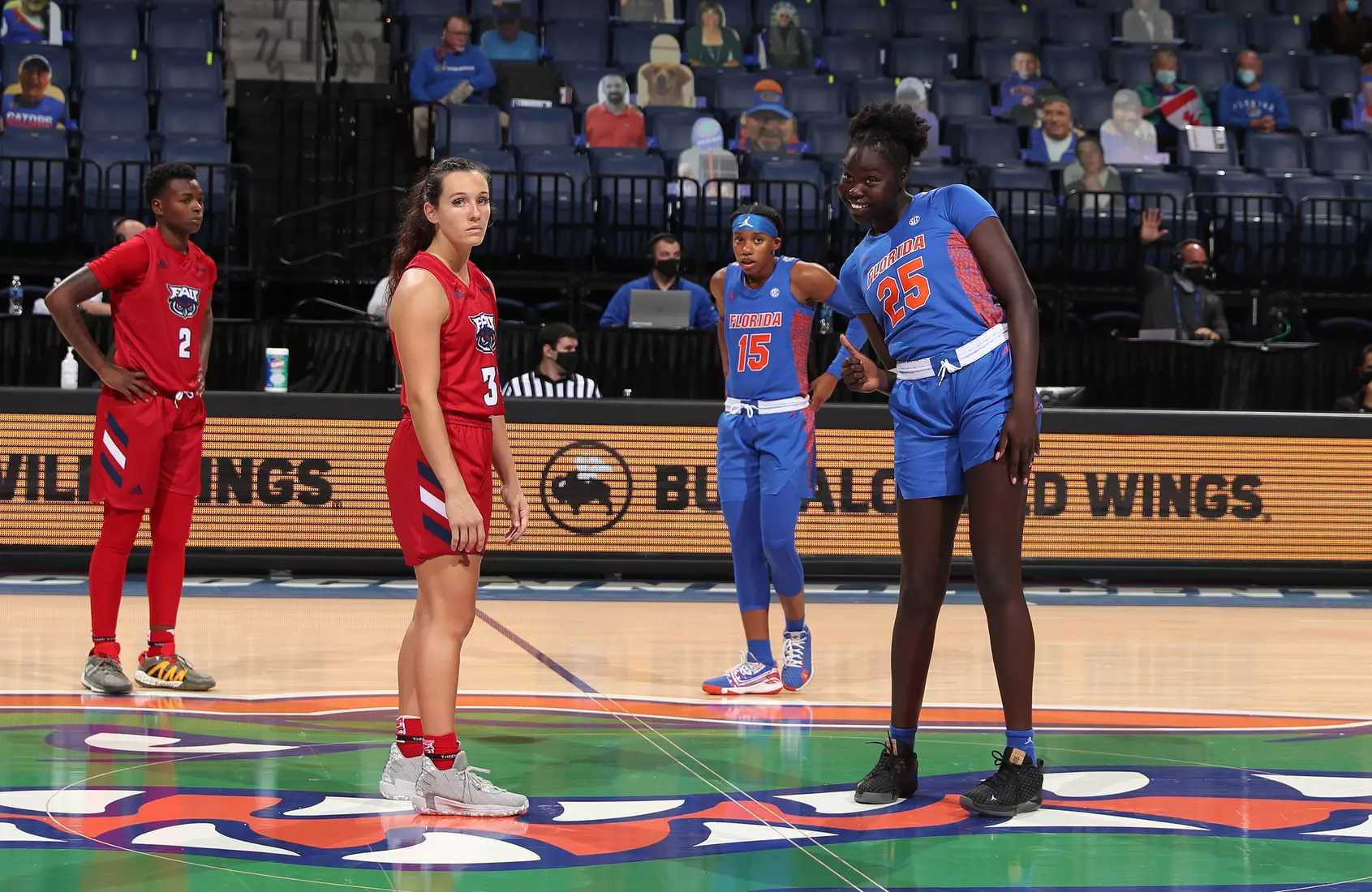 Scenes from the Gators' 88-76 against the Owls at Exactech Arena at the Stephen C. O'Connell Center