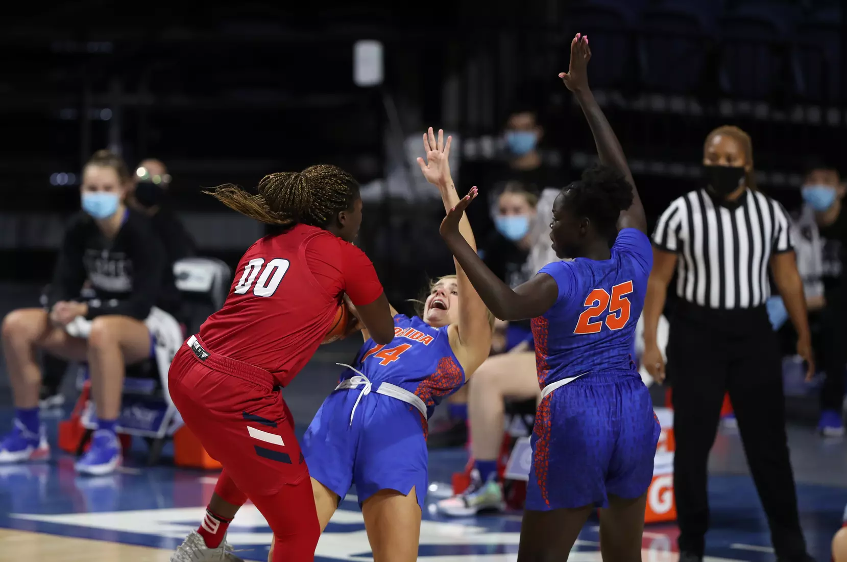 Scenes from the Gators' 88-76 against the Owls at Exactech Arena at the Stephen C. O'Connell Center