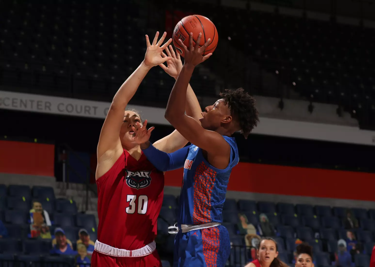 Scenes from the Gators' 88-76 against the Owls at Exactech Arena at the Stephen C. O'Connell Center