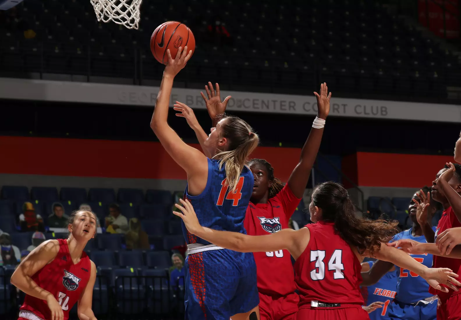 Scenes from the Gators' 88-76 against the Owls at Exactech Arena at the Stephen C. O'Connell Center