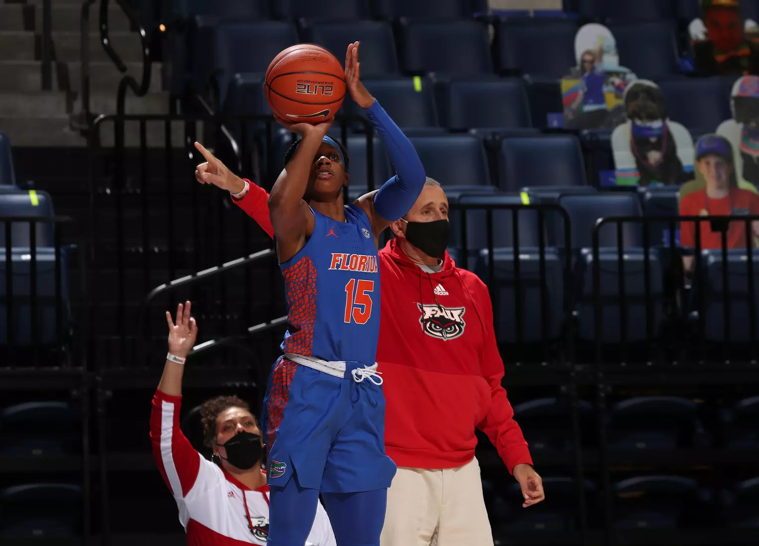 Scenes from the Gators' 88-76 against the Owls at Exactech Arena at the Stephen C. O'Connell Center