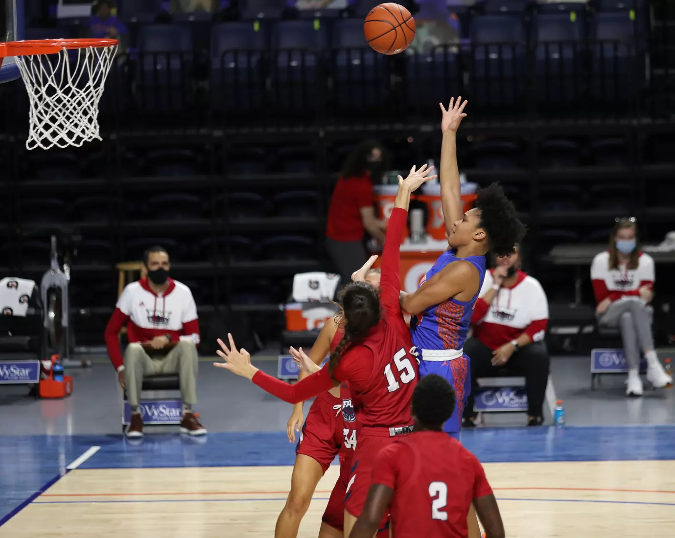 Scenes from the Gators' 88-76 against the Owls at Exactech Arena at the Stephen C. O'Connell Center