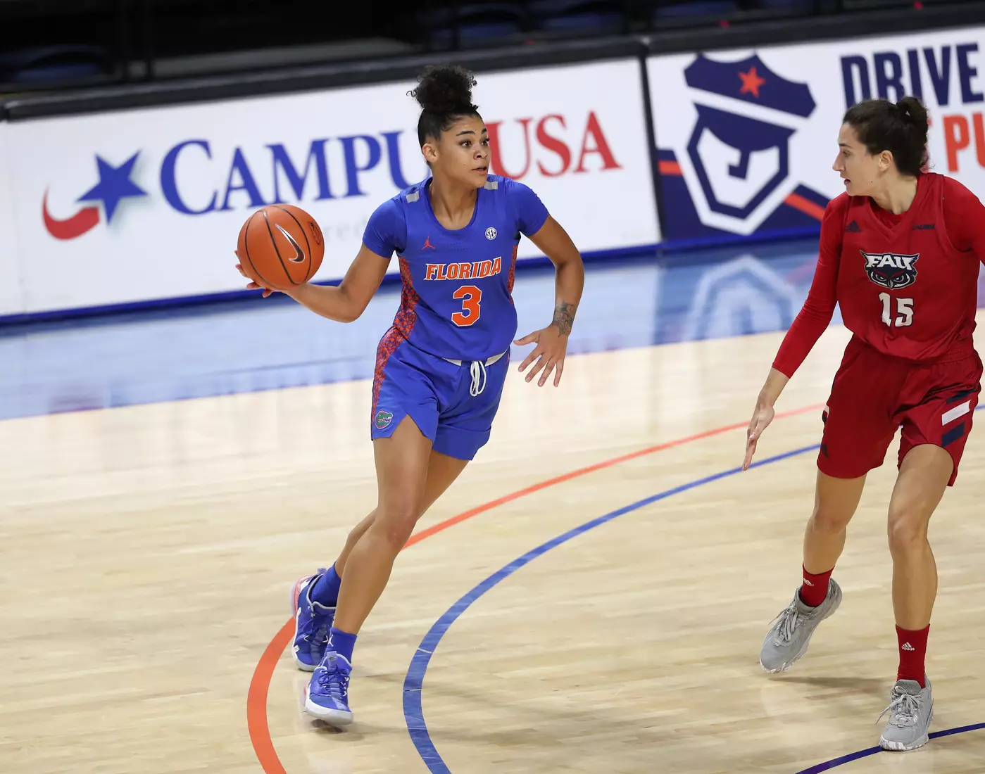 Scenes from the Gators' 88-76 against the Owls at Exactech Arena at the Stephen C. O'Connell Center