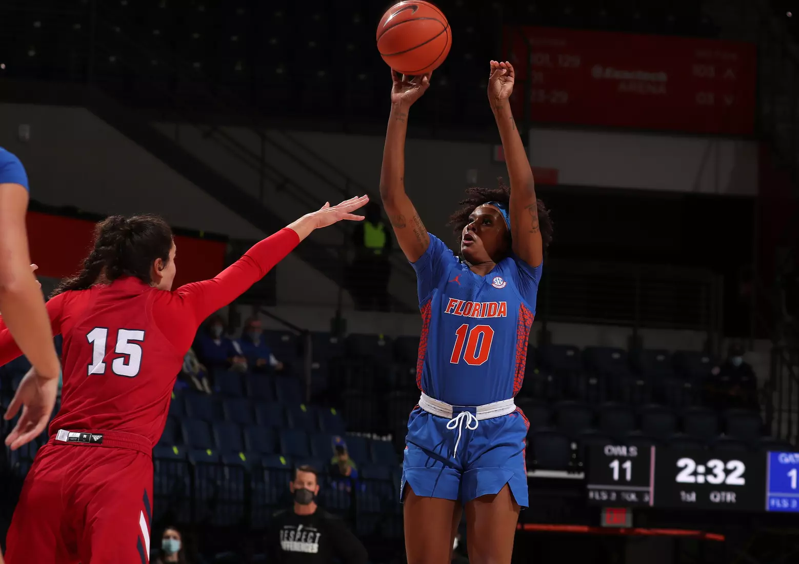 Scenes from the Gators' 88-76 against the Owls at Exactech Arena at the Stephen C. O'Connell Center