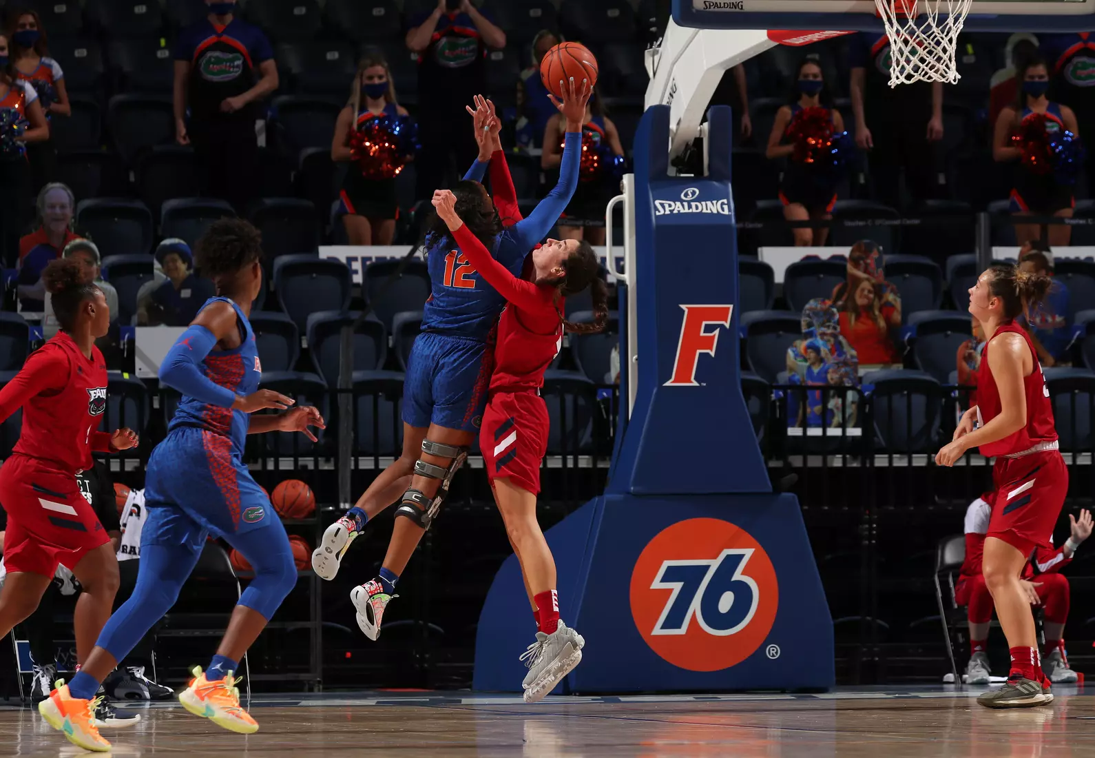 Scenes from the Gators' 88-76 against the Owls at Exactech Arena at the Stephen C. O'Connell Center