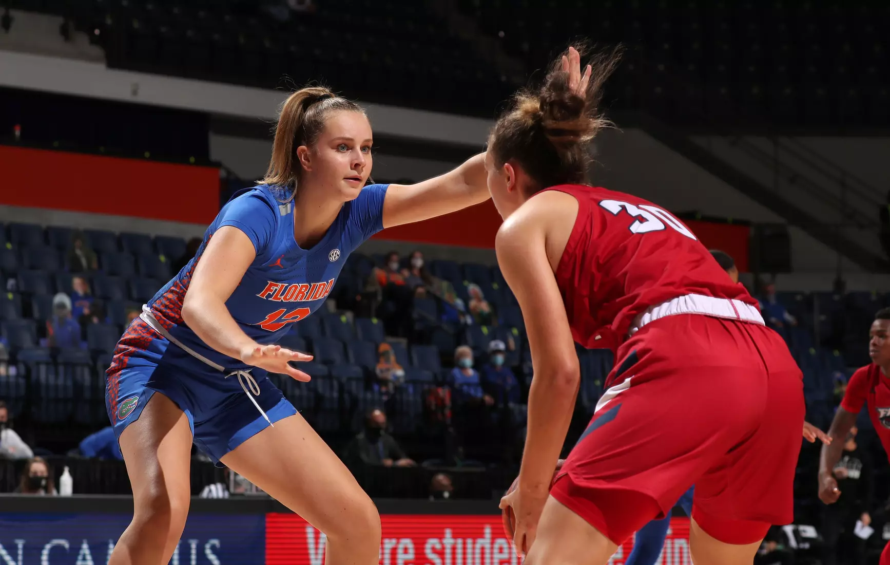 Scenes from the Gators' 88-76 against the Owls at Exactech Arena at the Stephen C. O'Connell Center
