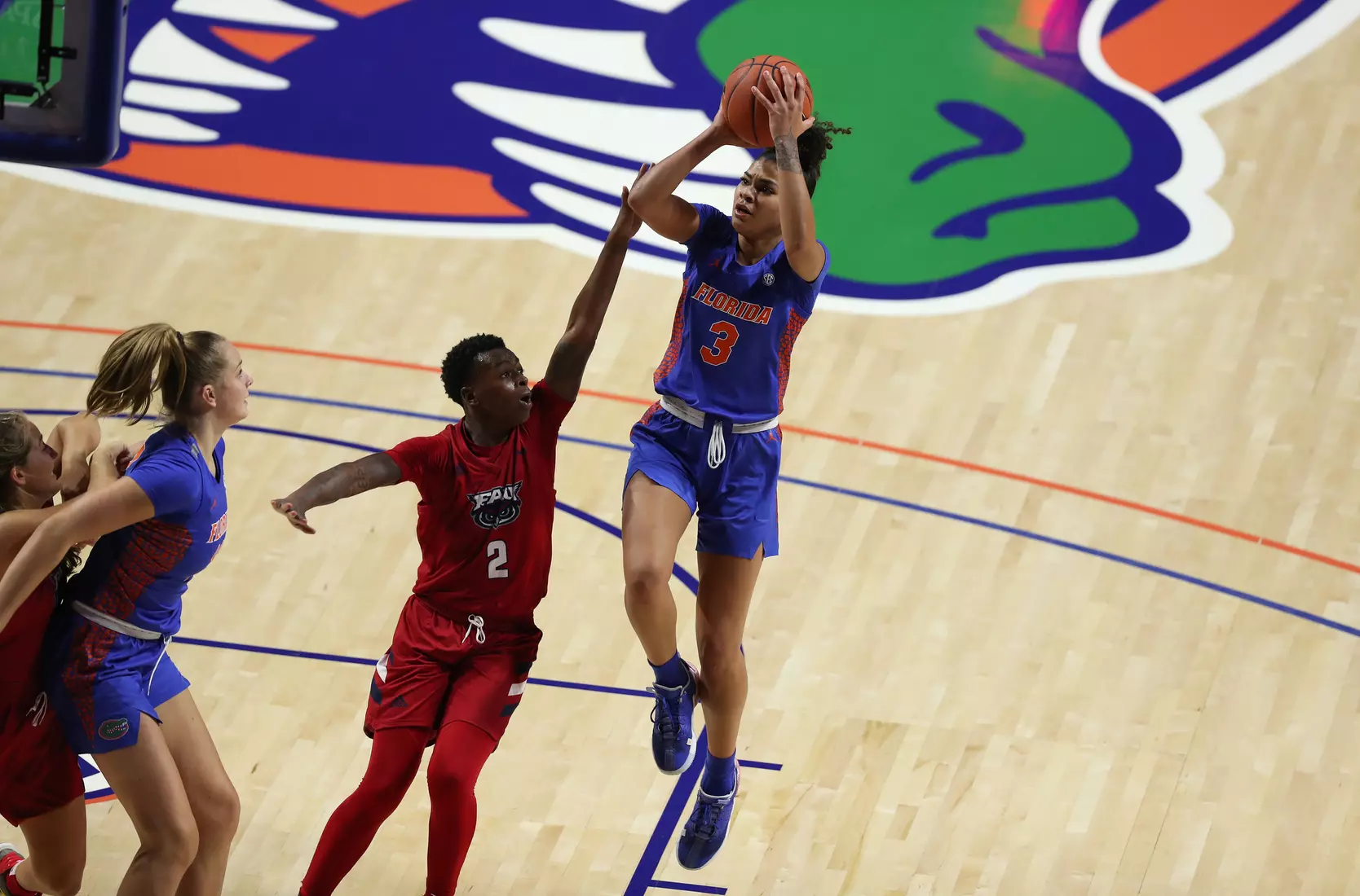 Scenes from the Gators' 88-76 against the Owls at Exactech Arena at the Stephen C. O'Connell Center