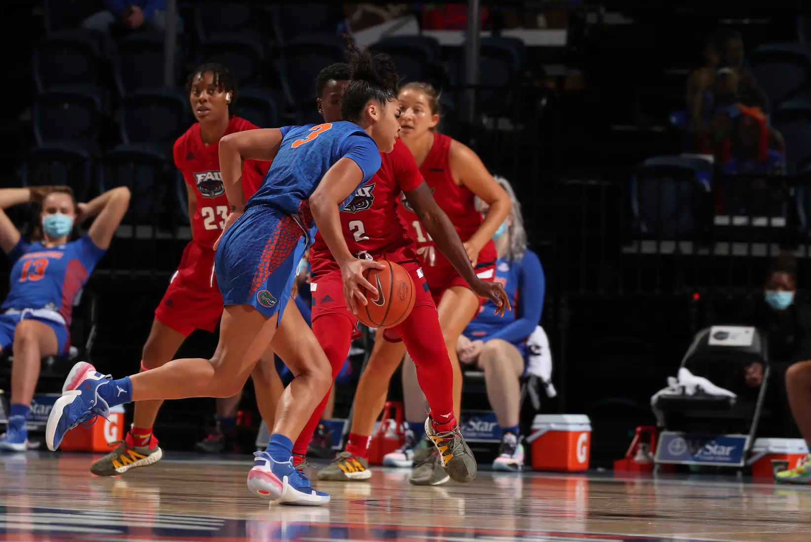 Scenes from the Gators' 88-76 against the Owls at Exactech Arena at the Stephen C. O'Connell Center