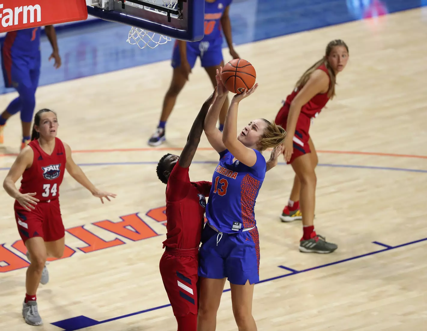 Scenes from the Gators' 88-76 against the Owls at Exactech Arena at the Stephen C. O'Connell Center