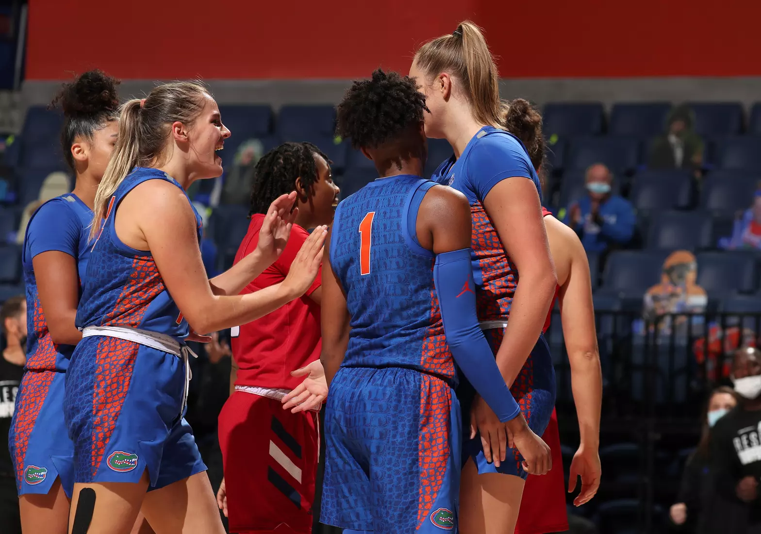 Scenes from the Gators' 88-76 against the Owls at Exactech Arena at the Stephen C. O'Connell Center