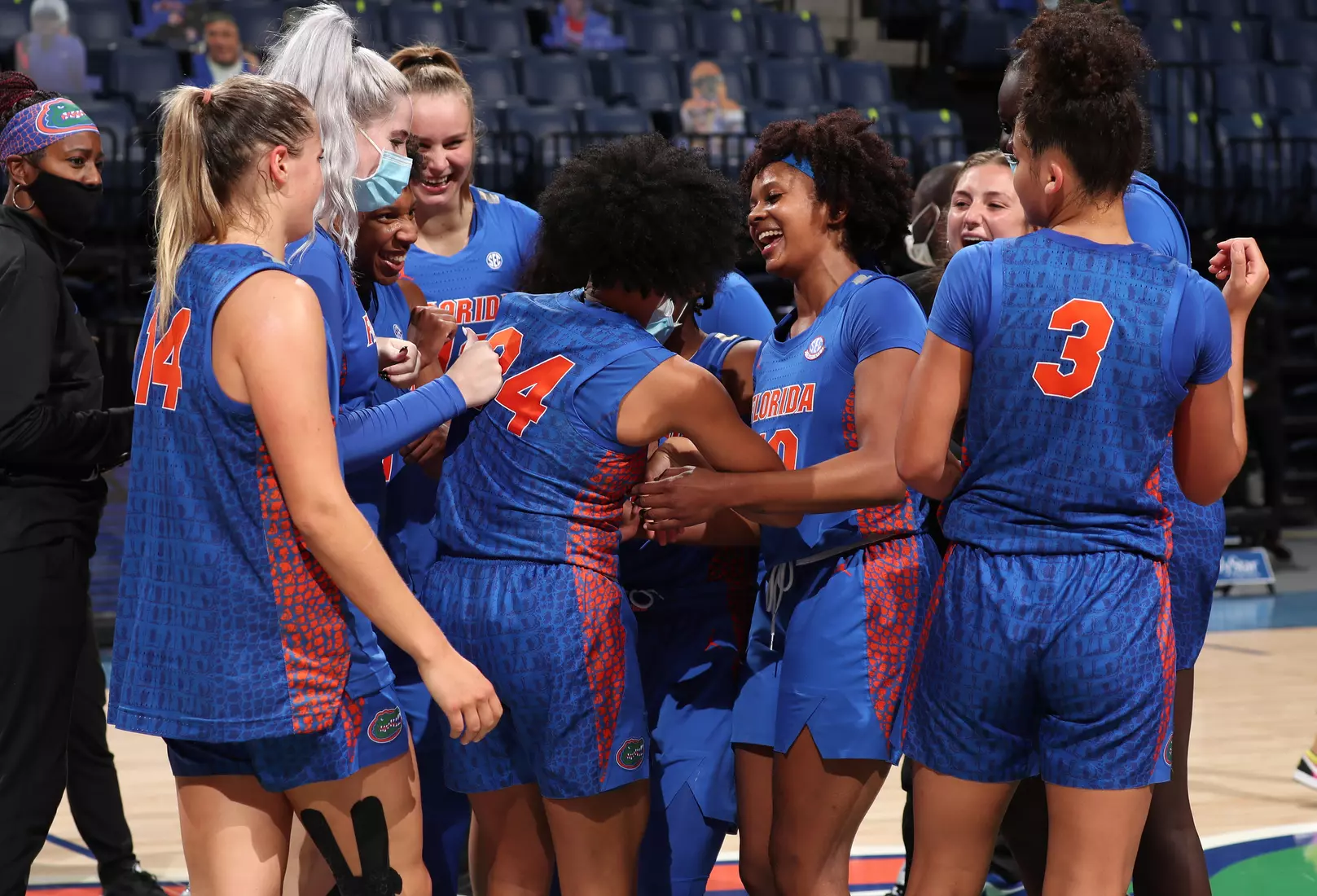 Scenes from the Gators' 88-76 against the Owls at Exactech Arena at the Stephen C. O'Connell Center