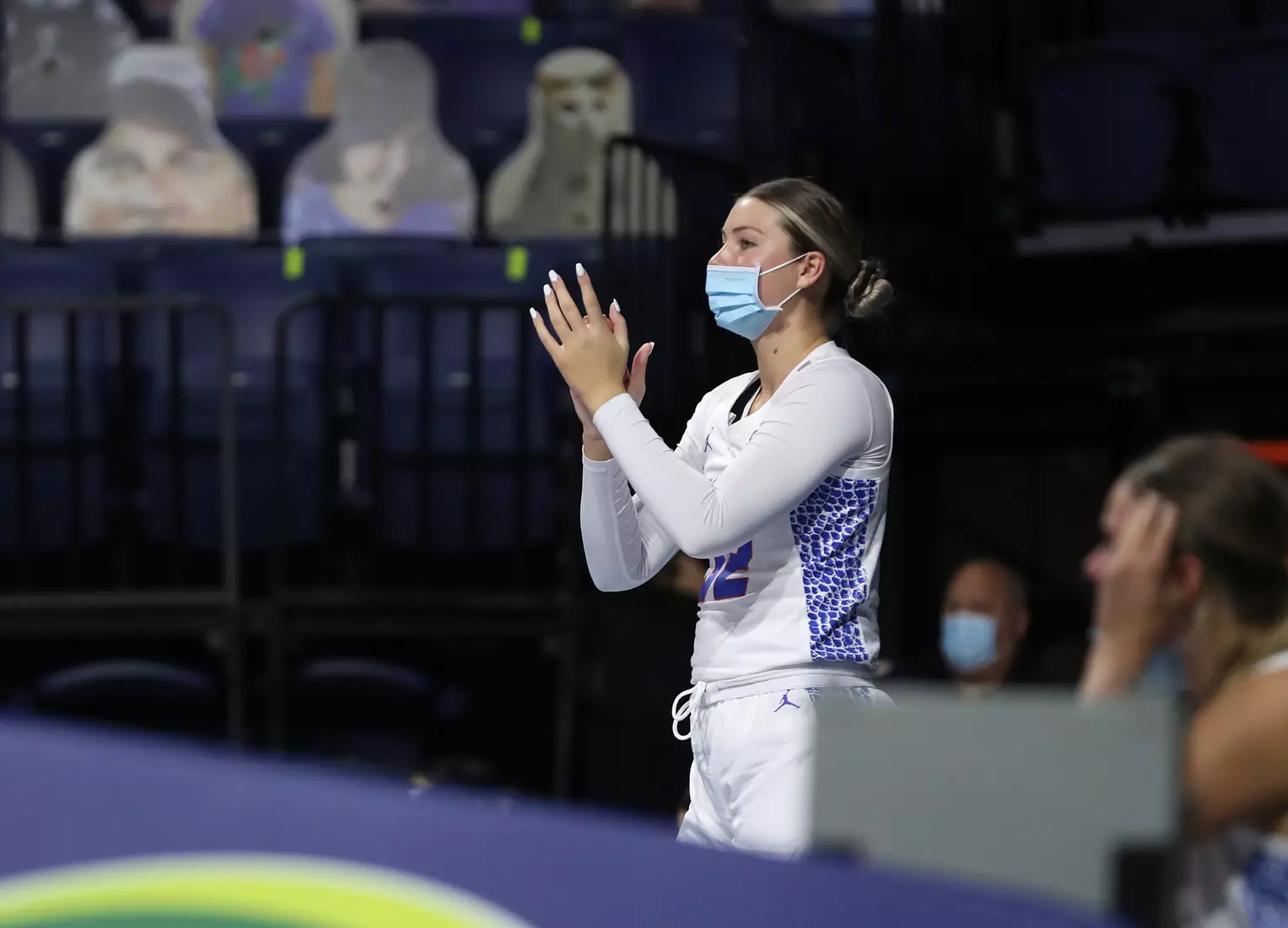 Scenes from the Gators' 84-52 win against the Texans