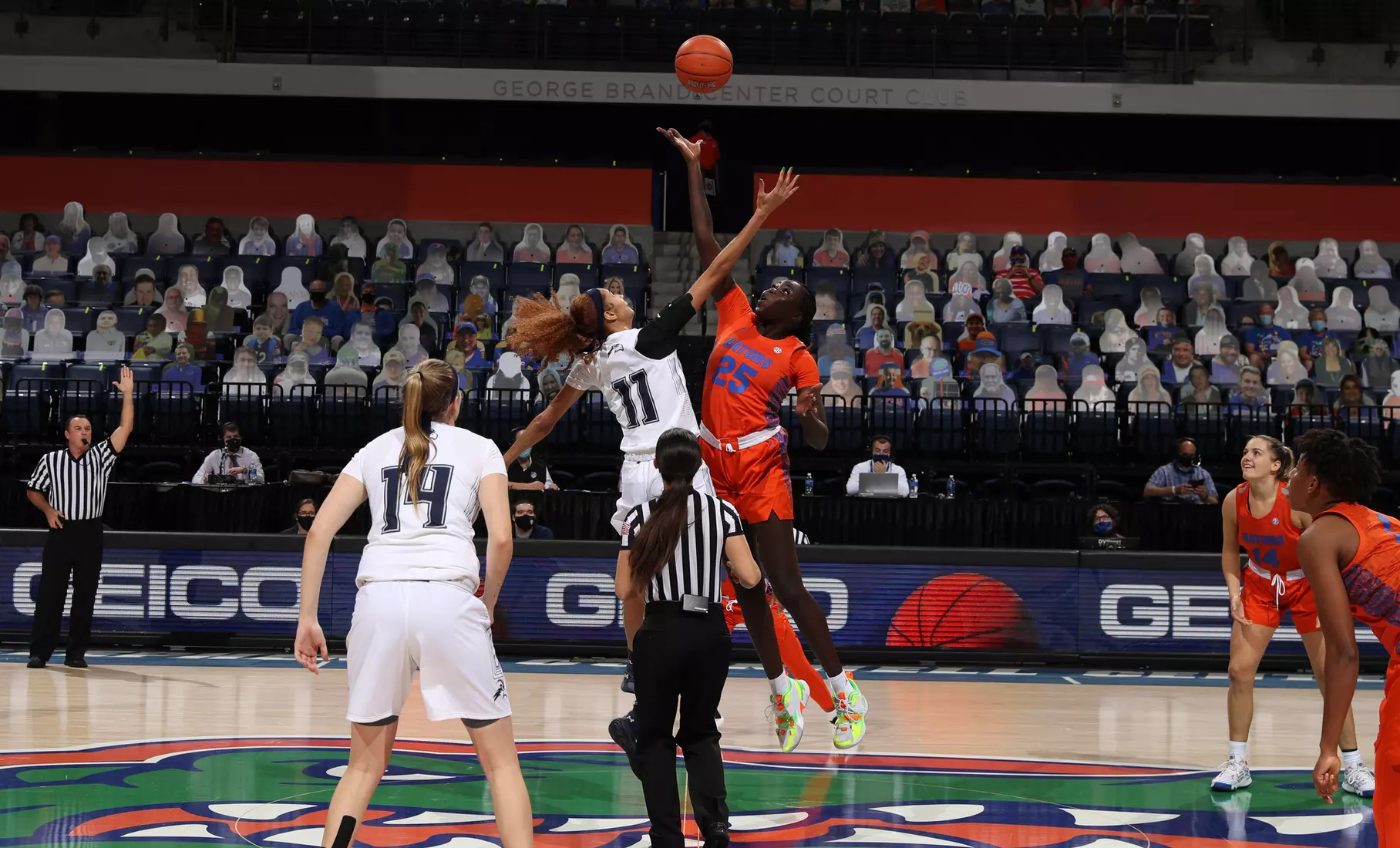 Scenes from the Gators' 89-64 win against the Ospreys