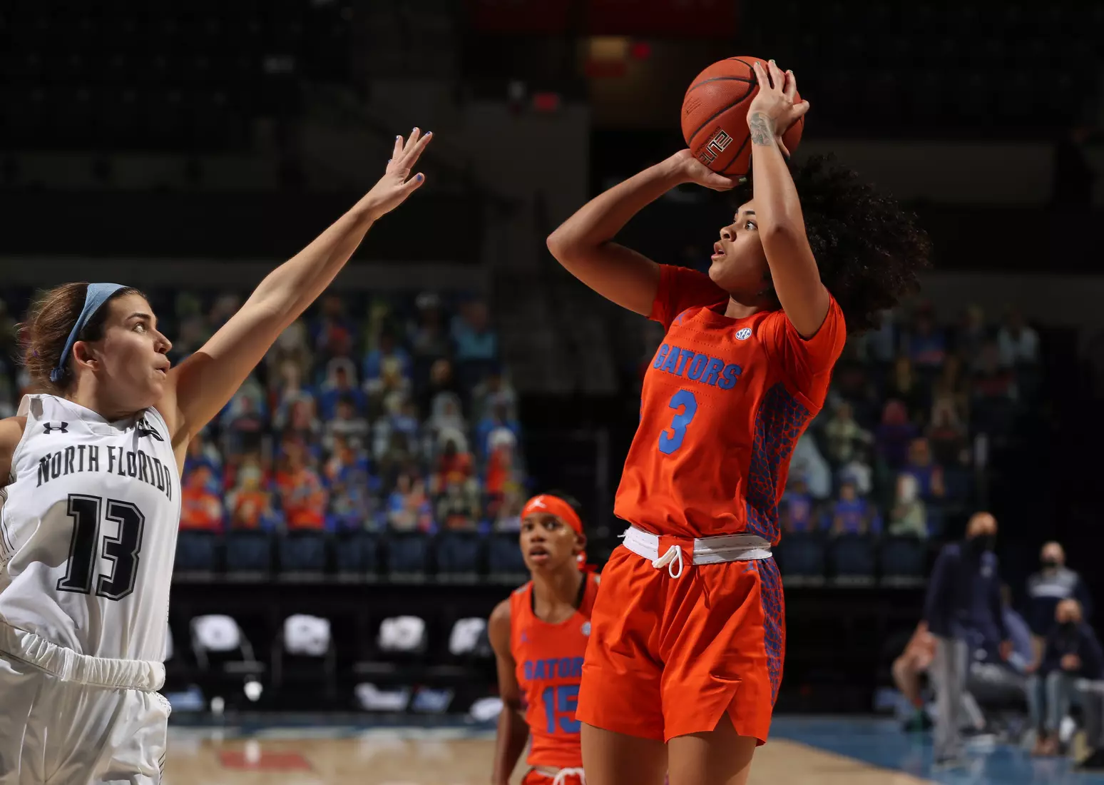 Scenes from the Gators' 89-64 win against the Ospreys