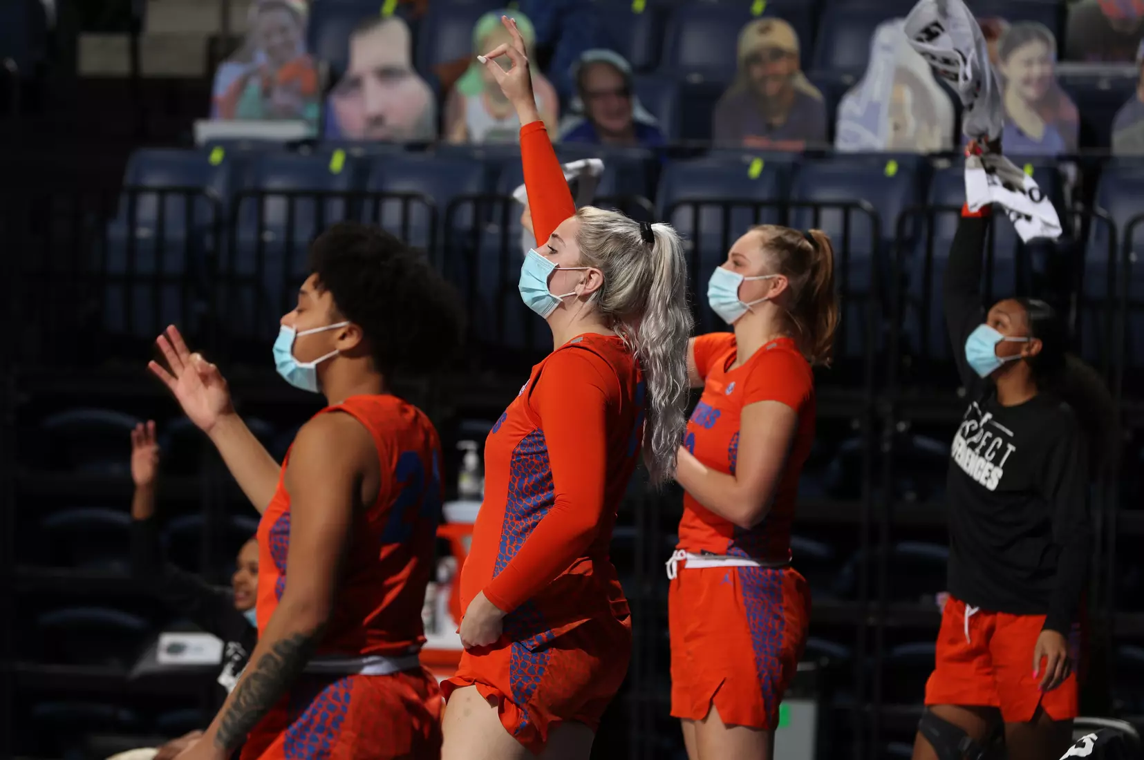 Scenes from the Gators' 89-64 win against the Ospreys