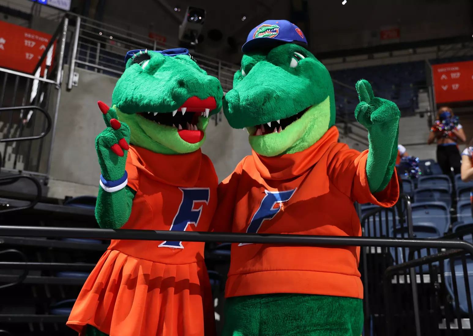 Scenes from the Gators' 89-64 win against the Ospreys
