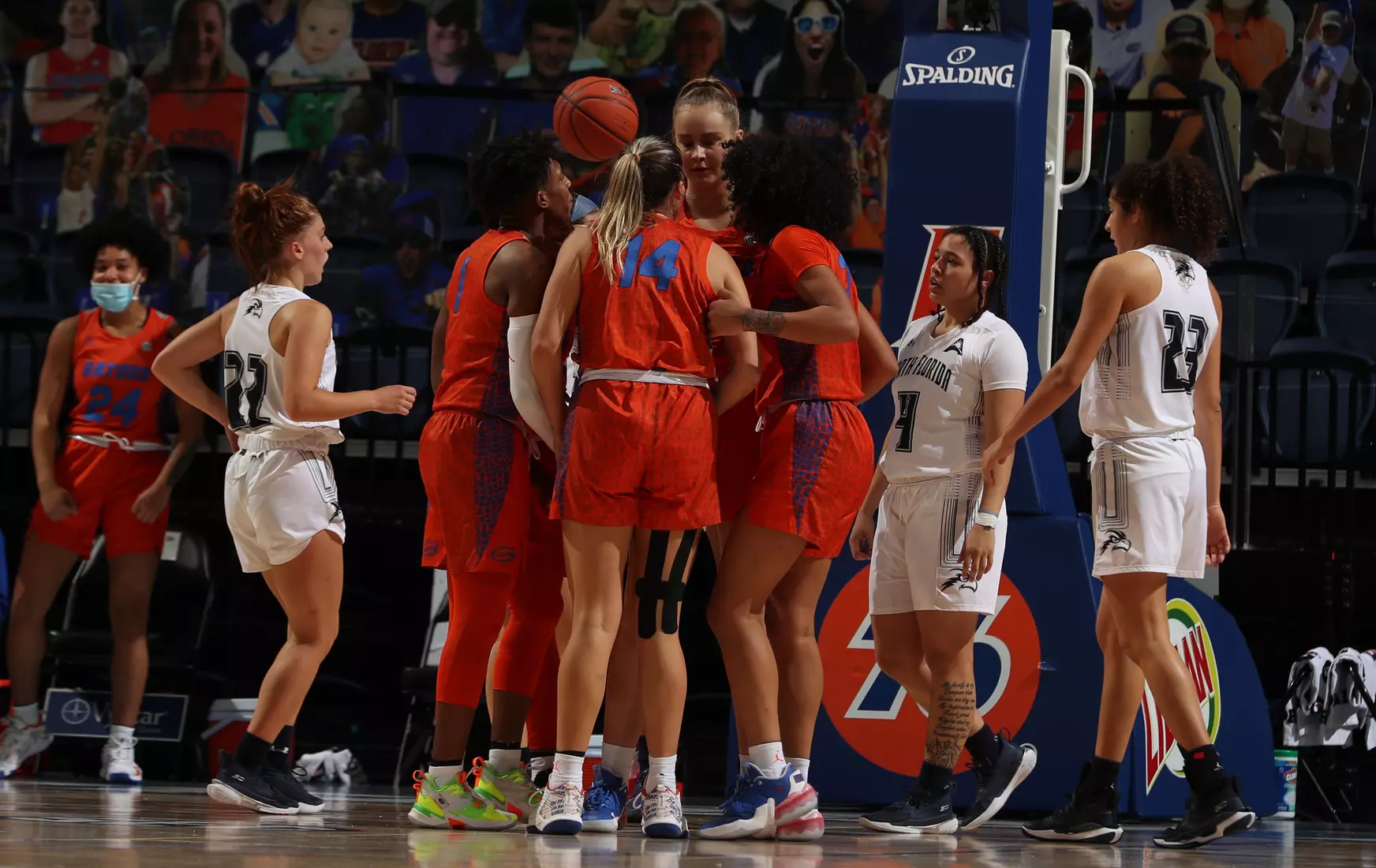 Scenes from the Gators' 89-64 win against the Ospreys