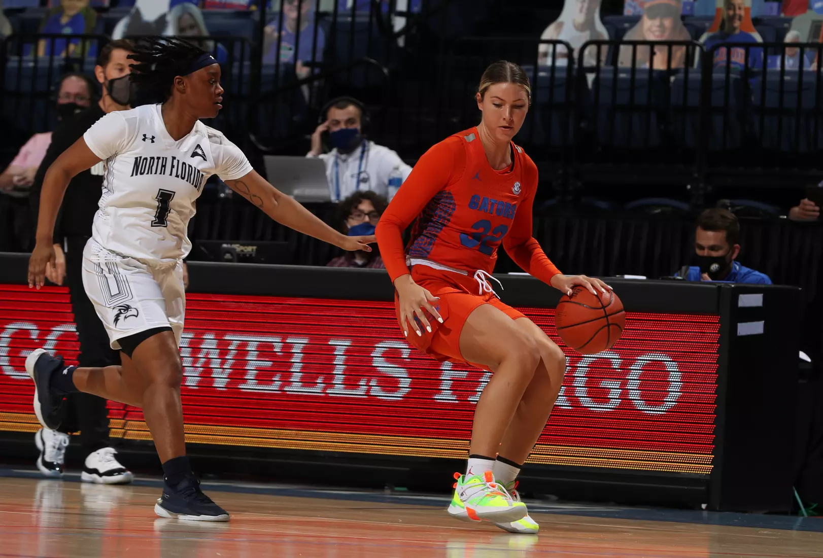 Scenes from the Gators' 89-64 win against the Ospreys