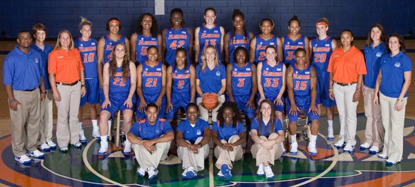 2008 Women's Basketball Roster Team Photo