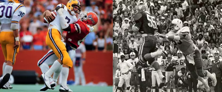 Brantley, Marshall Recall Rivalry Moments As They Join Florida-Georgia Hall of Fame