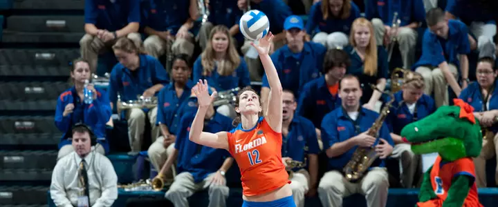 Volleyball Serves Up Sweep of Arkansas