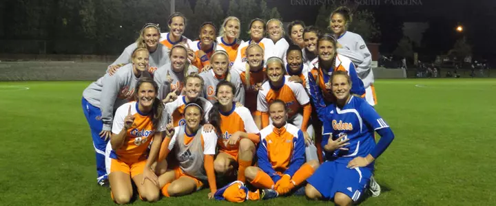 No. 8 Gator Soccer Wins SEC Title with 1-0 Win at No. 17 South Carolina