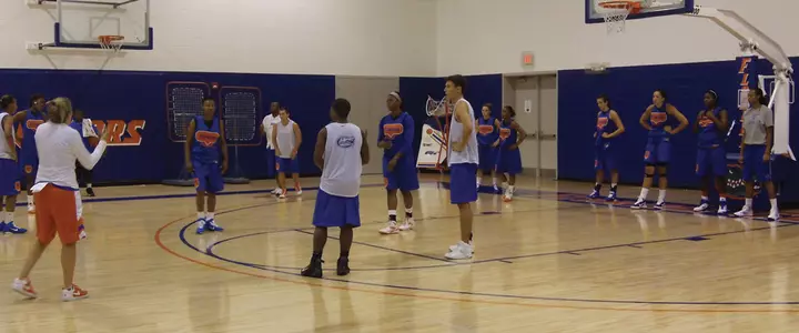 Florida Holds Initial Practice of 2010-11 Season