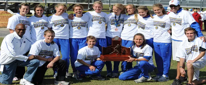 UF Women's Cross Country Wins 2010 SEC Title; Men Take Third at League Meet Monday