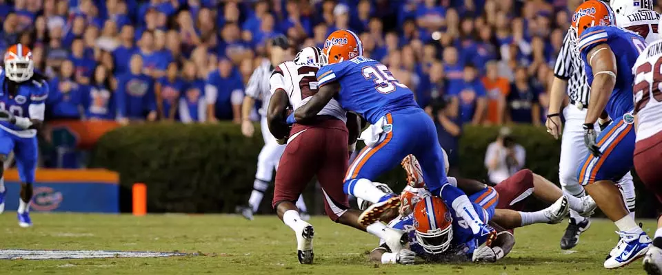 Gators Fall To South Carolina, 36-14