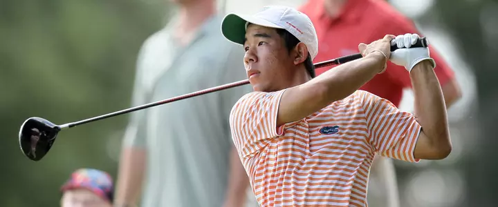 Vongvanij Leads Florida Men's Golf to No. 1 SEC Ranking