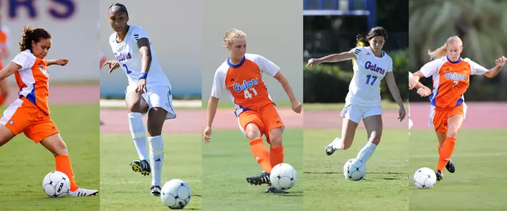 Florida Places Five on All-SEC Soccer Teams; Two Gators Pick Up Individual Player Honors