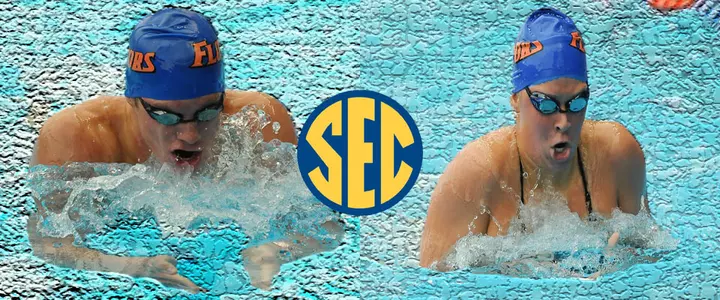 Beisel Named SEC Freshman Female of the Week, Dwyer Named SEC Male Swimmer of the Week