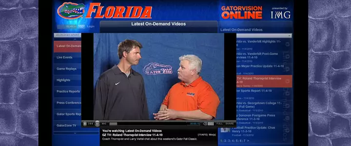 Roland Thornqvist Previewed the Busy Weekend with GatorZone-TV