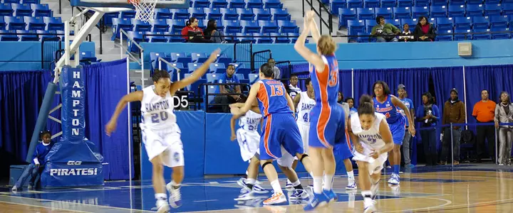 Hampton Dominates Second Half in Win Over Gators