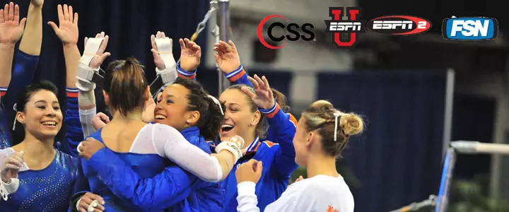 Gator Gymnastics Team to Appear in Five Televised Meets in 2011 Regular Season