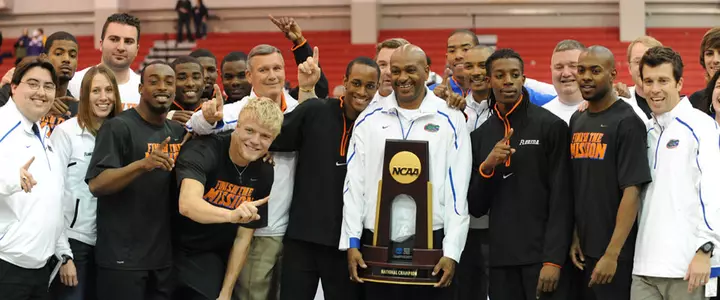 Men's Track and Field Captures 2010 NCAA Indoor Title