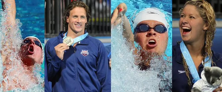 Lochte and Beisel Break Records and Earn Gold Again on Third Day of Pan Pacs