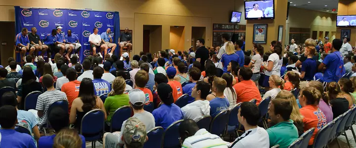 Coaches, Players, Staff Participate in Inaugural Student Town Hall Meeting