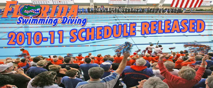 Florida Swimming and Diving Releases 2010-11 Schedule
