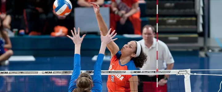 Volleyball Knocks Off No. 9 Iowa State