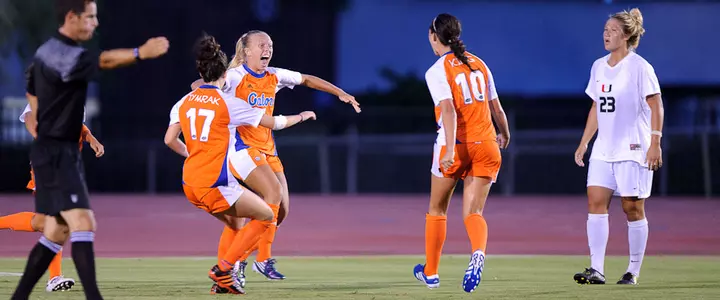 Florida's McKenzie Barney is SEC Offensive Soccer Player of the Week