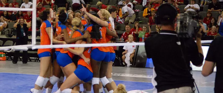 No. 13 Gators Win Five-Set Thriller Against Second-Ranked Nebraska