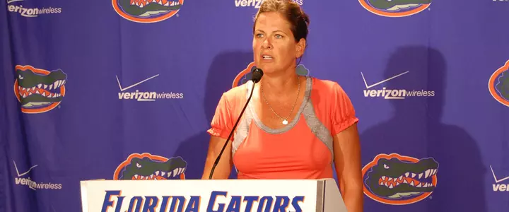 Head Coach Becky Burleigh Met with the Media on Monday