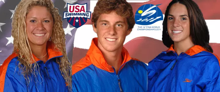 NCAA-High Three Gators Selected to USA Swimming's 2011 World Championship Team