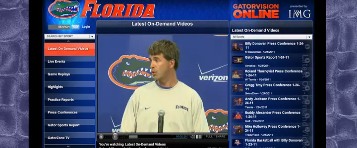 VIDEO: UF Women's Tennis Post-Match Interviews from Win Against UCF