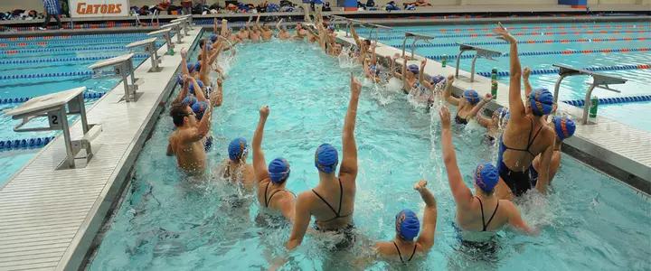 Florida Swimming and Diving Wins All-Florida Invitational in Back-to-Back Years