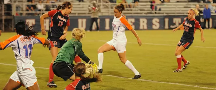 Havana Solaun's Two Goals Gives No. 11 Gator Soccer 2-0 Win at Mississippi