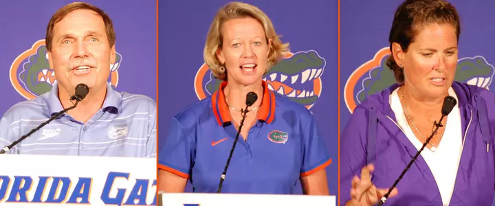 Coach Troy, Coach Wise and Coach Burleigh previewed their respective team's upcoming action