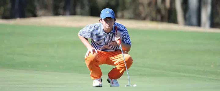 No. 10 Gators Men's Golf Leads By 10 After Day One of The Bake at The Ocean Course